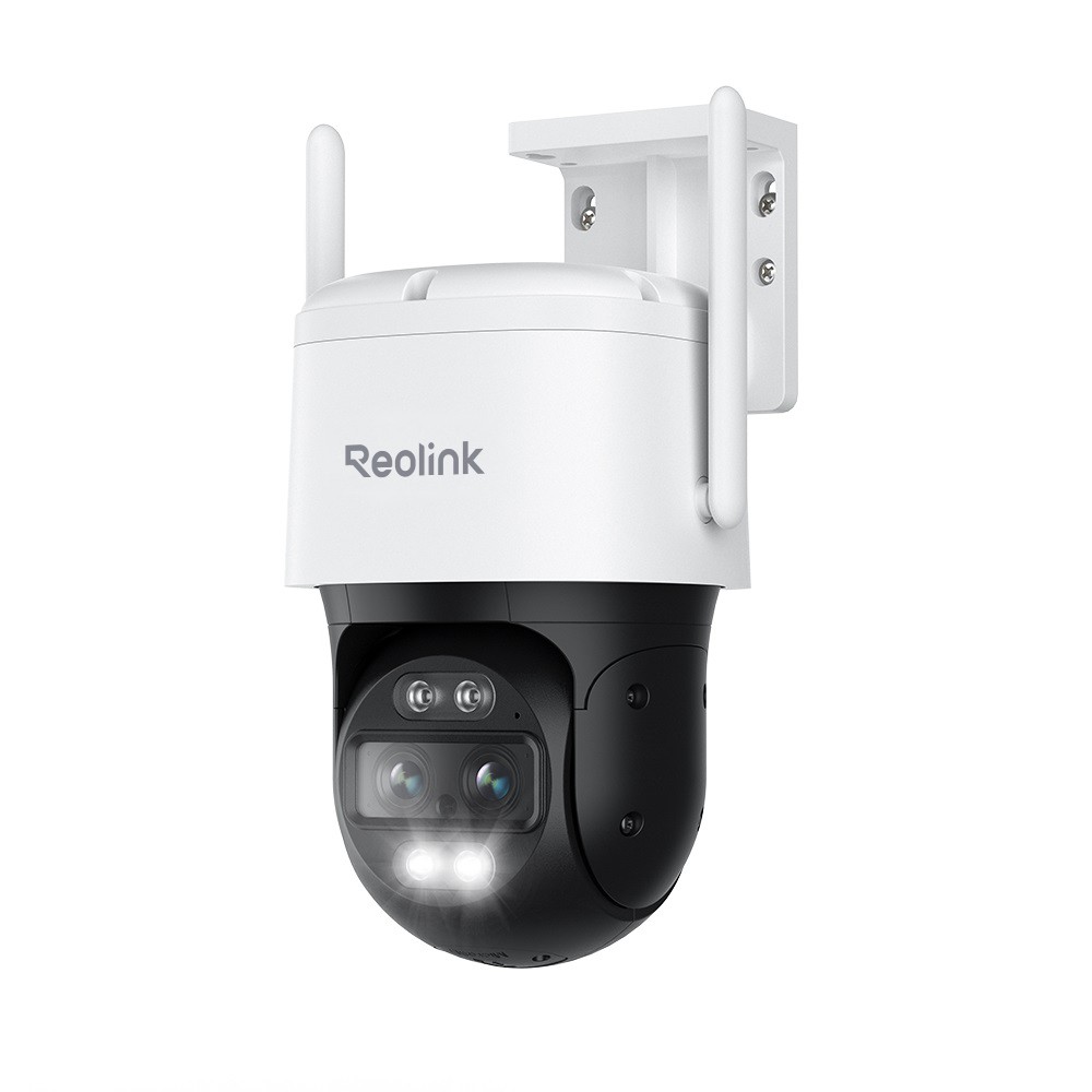 Reolink TrackMix WiFi 4K PTZ Dual Lens Security Camera WiFi 6 with Home Hub Mini