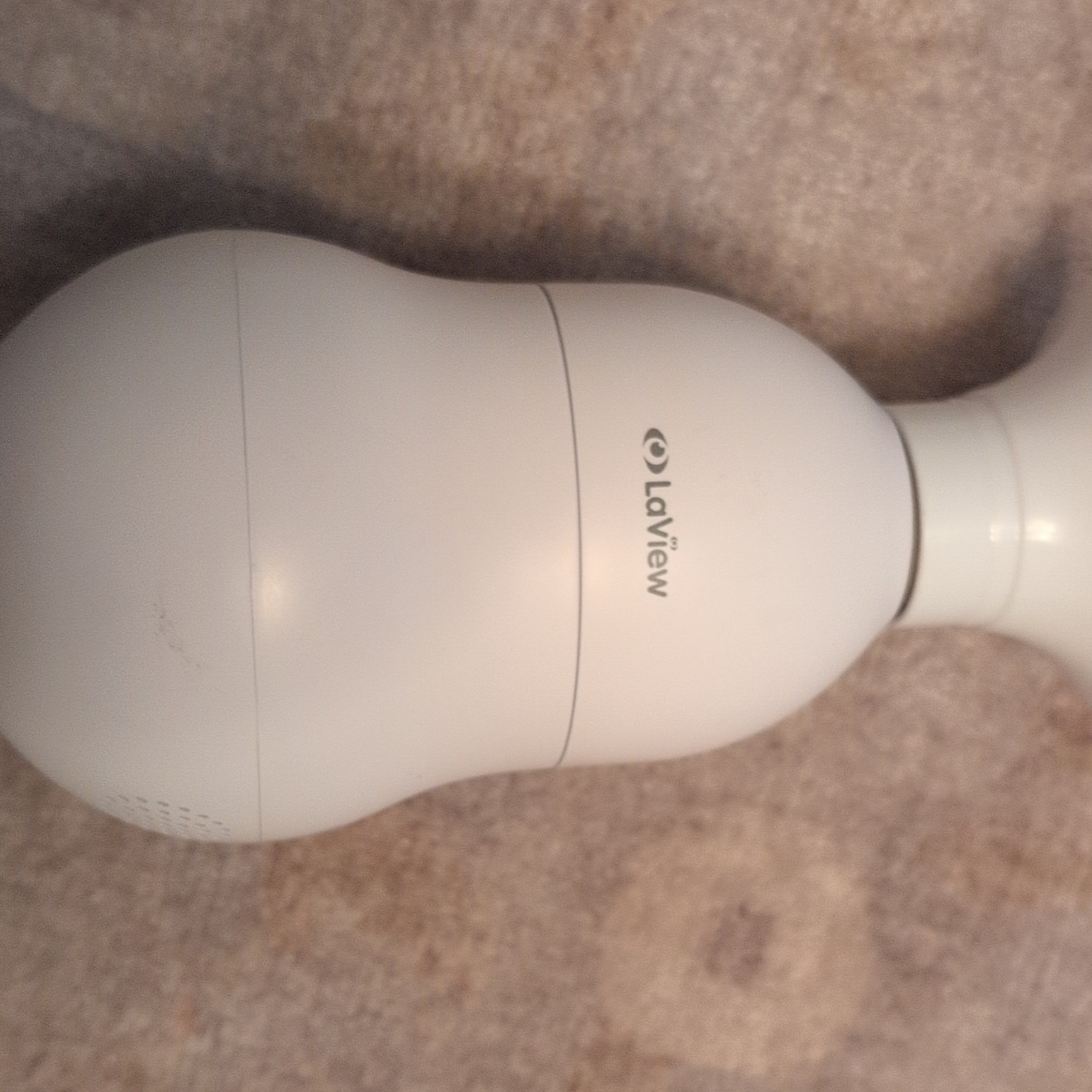 LaView Smart Camera Wi-Fi Light Bulb IP Security Camera Indoor/Outdoor White