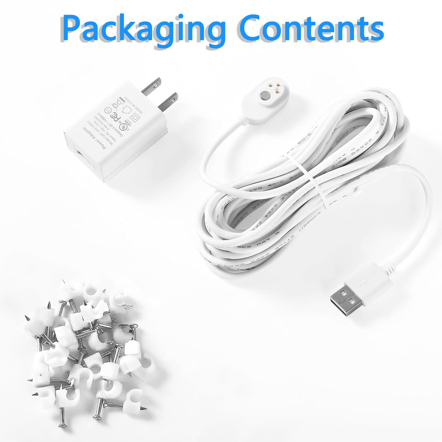 Arlo Camera Charger – Outdoor & Indoor, Power for Arlo Pro 3, 4, Ultra, Ultra 2,
