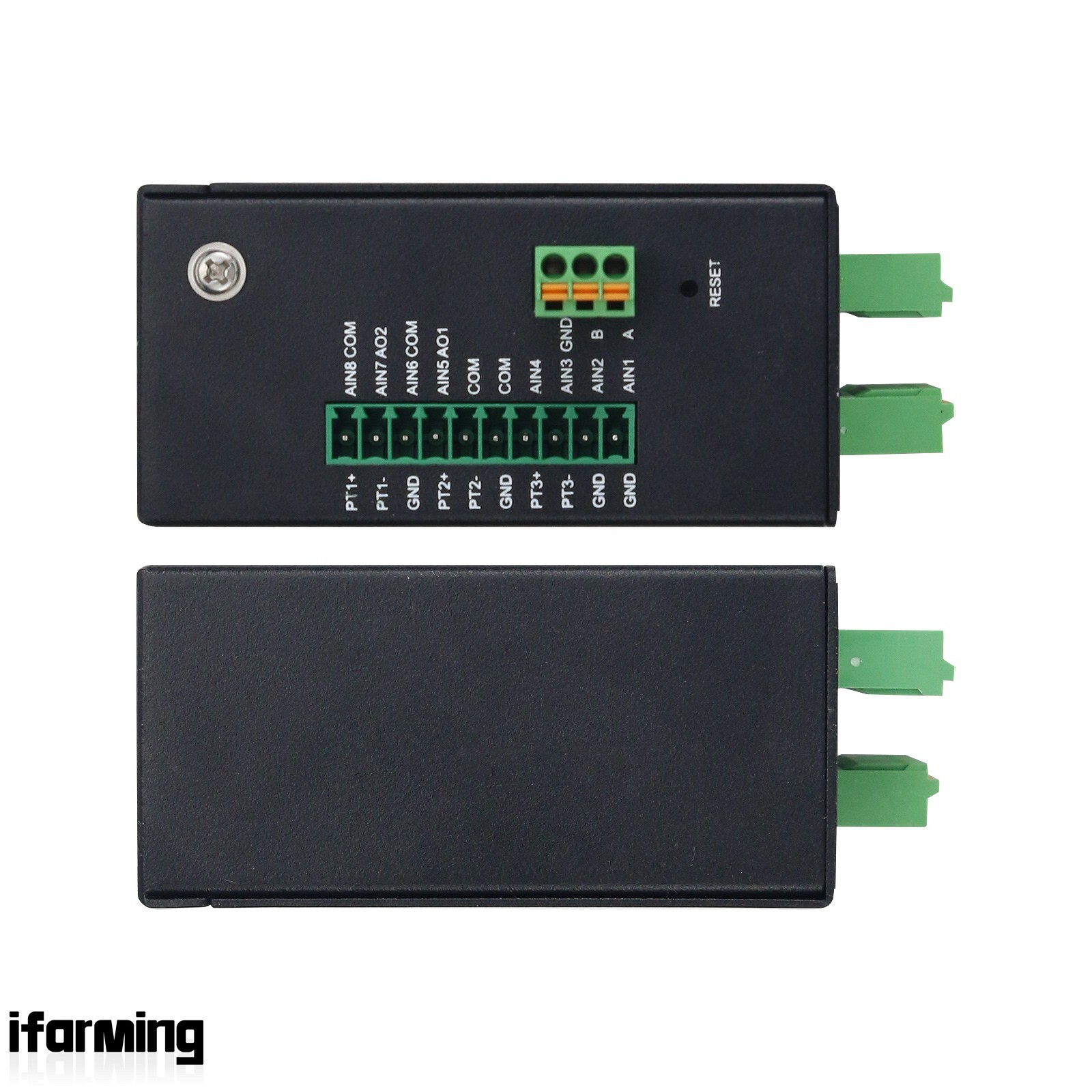 M140T Ethernet Remote IO Module Data Acquisition Module 8DI+8DO+1RS485+1Rj45 ifa