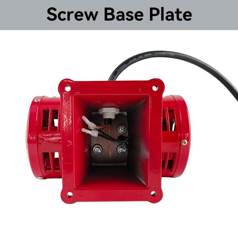 Raid Siren,110V Siren Alarm 150db 60HZ,Industry Electric Motor Driven Siren,S…