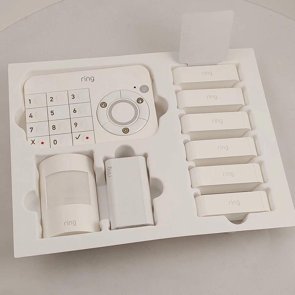 Ring Alarm Wireless Security Kit Home System – 10 Piece, New Open Box