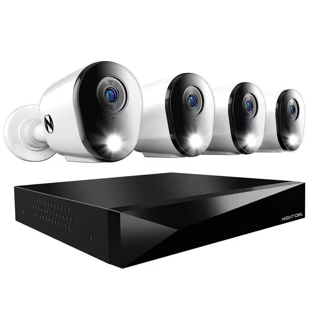 Night Owl 12 Channel 2K Wired DVR Security Camera System w/ 2 TB Hard Drive NEW