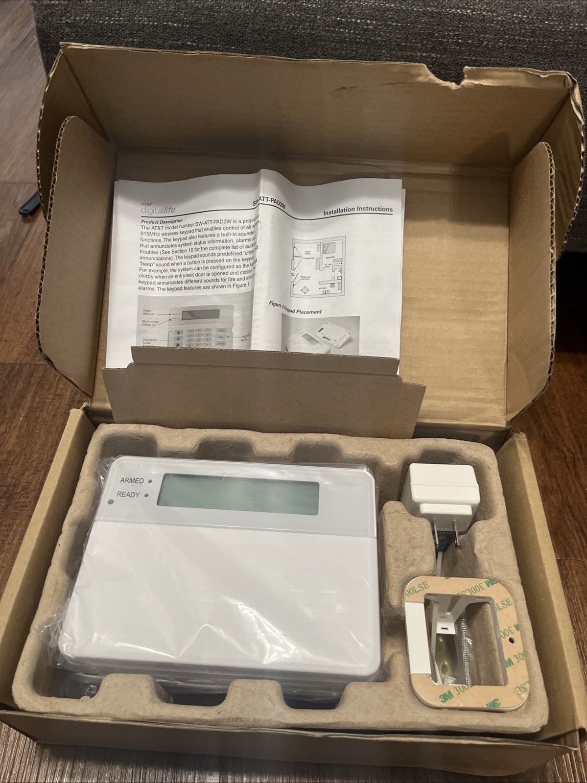 NEW AT&T / Cisco DLC-100 Digital Life SW-ATT-PAD2W Wireless Keypad