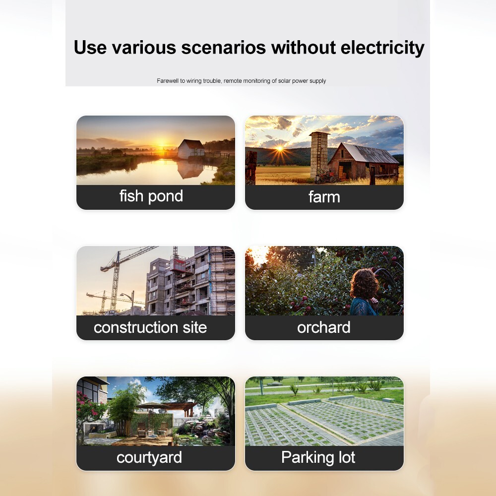 Anxinshi Brand HD 1080P 4G WiFi Solar Panel Battery PTZ CCTV Camera APP UBOX