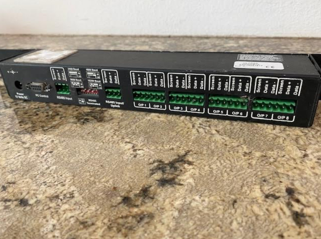HONEYWELL HDCD8TP 8 PORT CODE BI-DIRECTIONAL DISTRIBUTION UNIT
