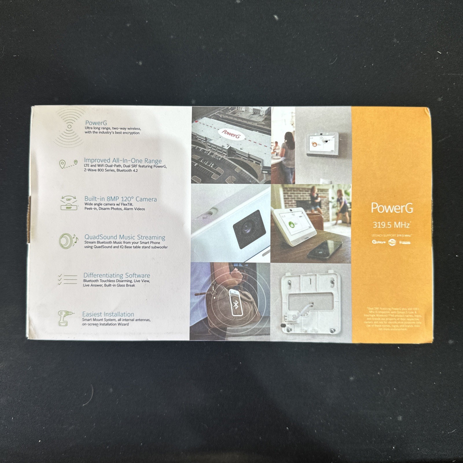 NEW NIB QOLSYS iQ4 iQP4001 Panel 4 Alarm System Power G S-line GE LTE 319.5 MHz