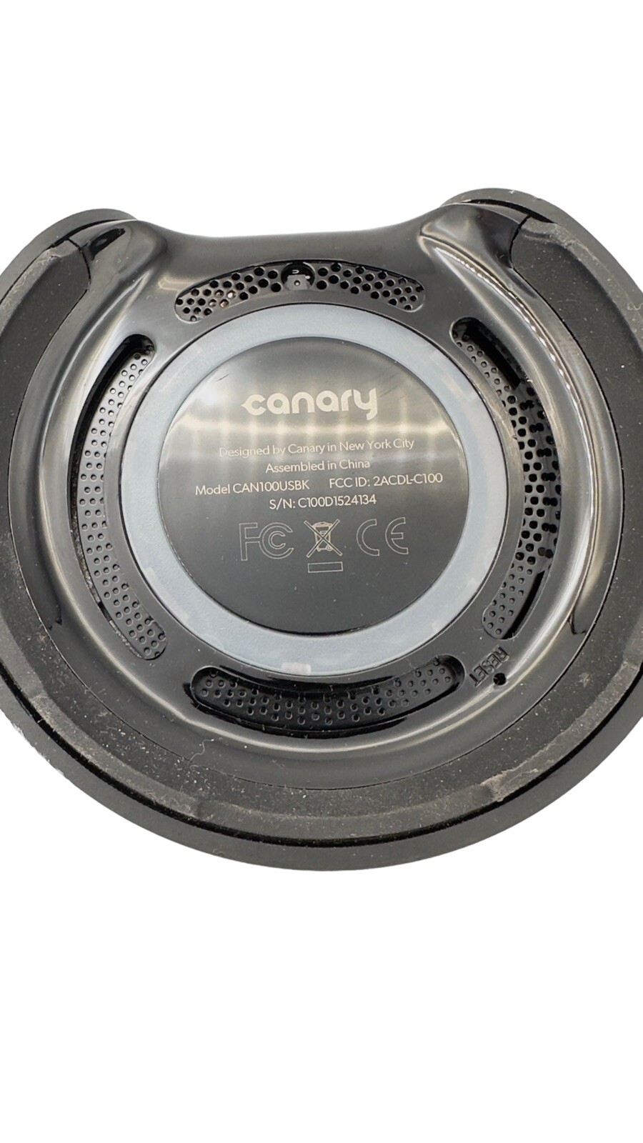 Canary All-in-One Home Security Camera, Black Model: CAN100USBK