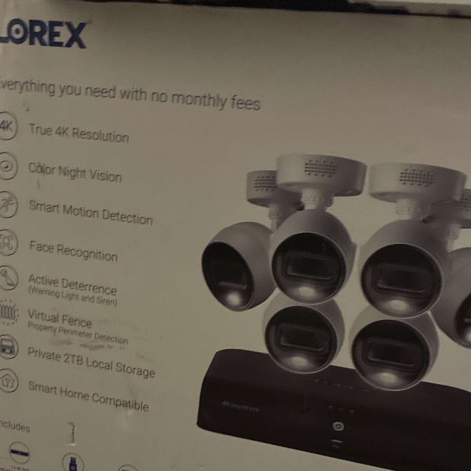 Lorex 4K Security Camera System