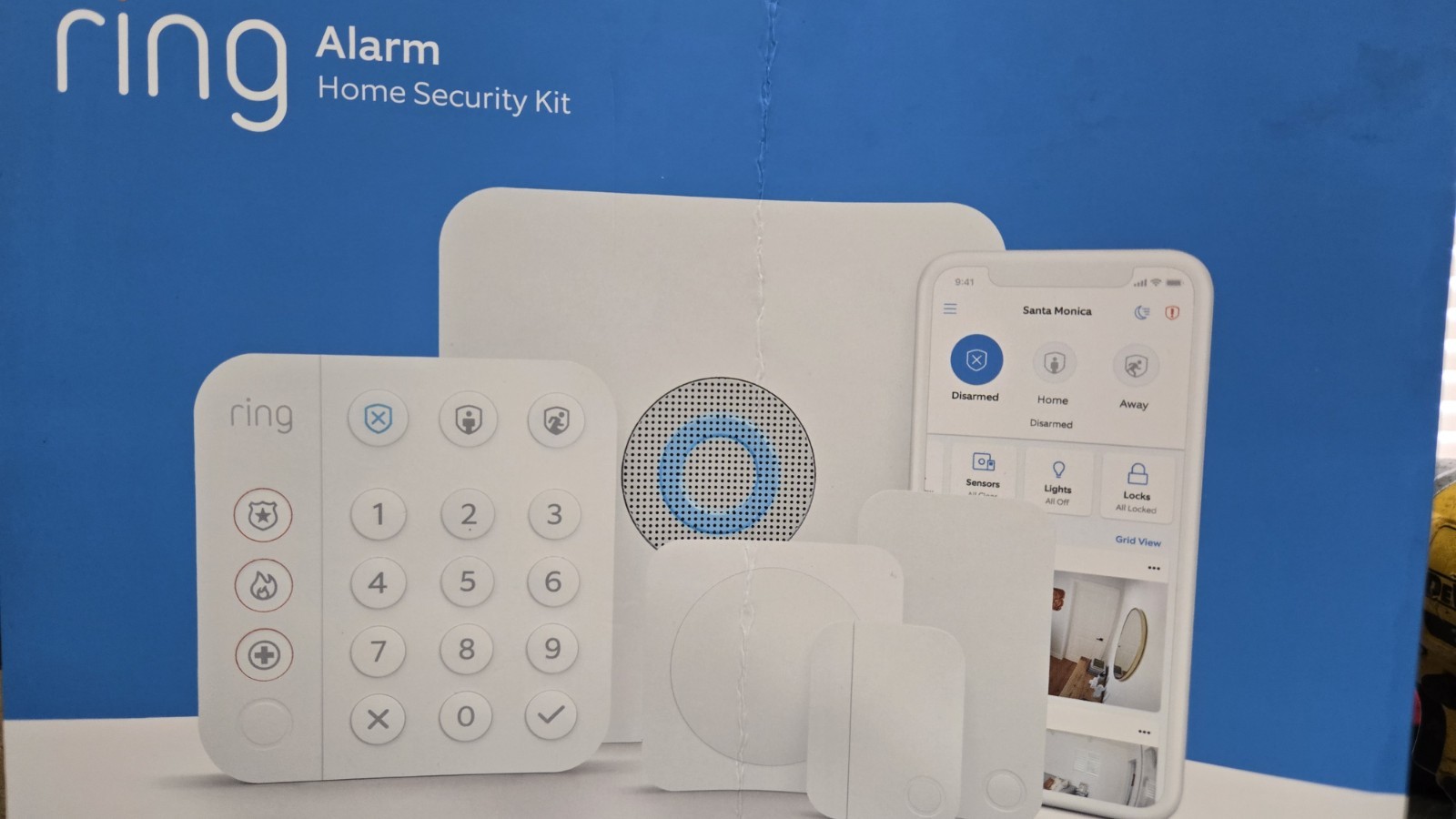 NEW – Ring Alarm 8-Piece Security Kit, 2nd Gen Home Security System