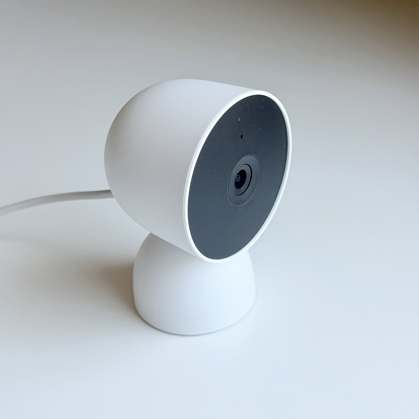 Google Nest Security Cam Indoor 1080p Wired GJQ9T (White Snow) 2nd Gen