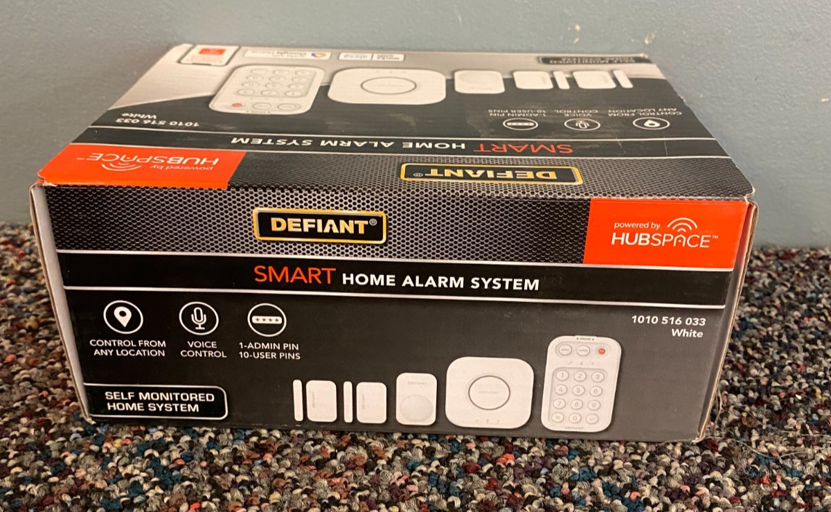 Defiant Smart Home Alarm System Powered by Hubspace