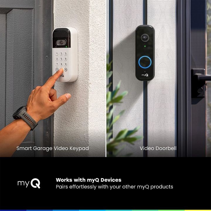 myQ Video Doorbell and Chime Bundle3.0