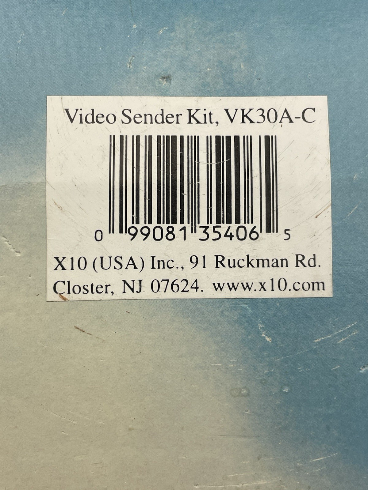 ⭐️ X-10 Video Sender Kit VK30A-C Home Security Surveillance System X10 – NEW ⭐