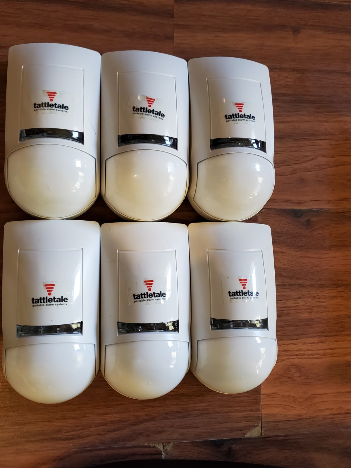 Tattletale Alarm System Lot Base unit x6 Indoor Motion x7 Loop x8 Dual Beam More