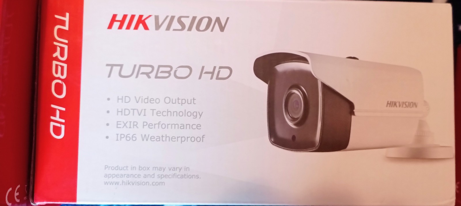 HDTVI security camera system (3 Cameras Included)