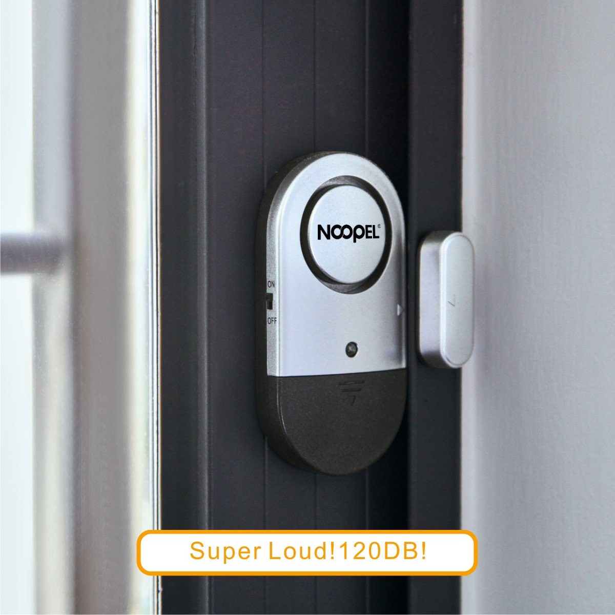 Door Alarms for Kids Safety, 6 Pack 120dB Pool Alarm Sensor for Doors and Win…
