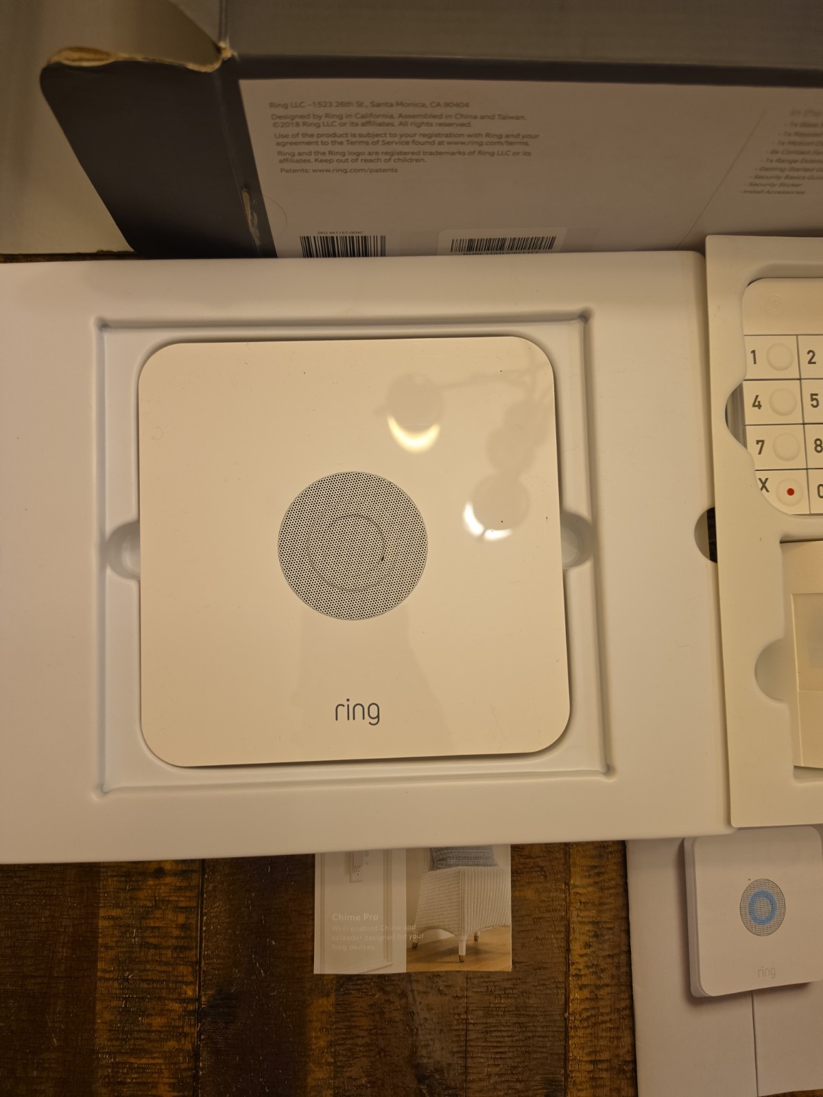 Ring Alarm Home Security System 5-Piece Kit Indoor Siren Home Safety Station