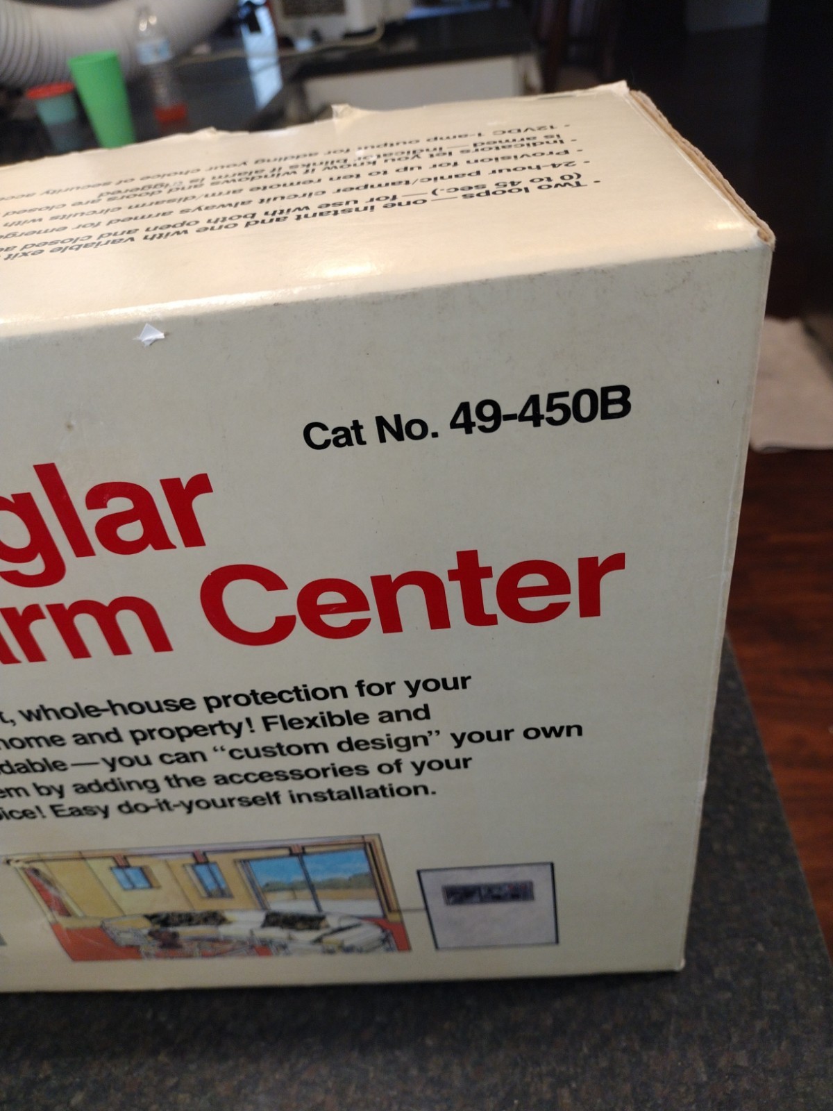 Safe House Burglar Alarm Center 49-450B New Old Stock Vintage