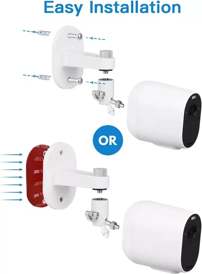 2Pack Security Wall Mount for Arlo Pro, Arlo Pro 2, Arlo Ultra, Arlo Pro 3, Arlo