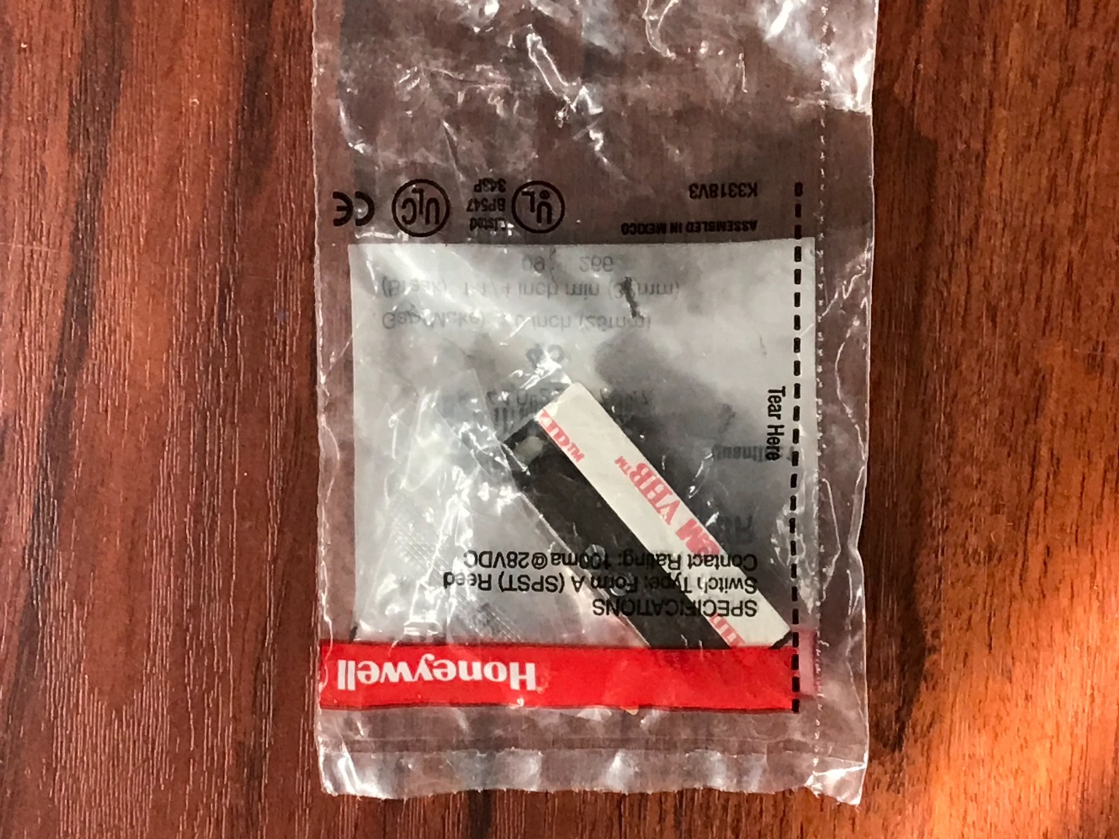 New 10-Pack Honeywell Ademco 945T-WH Mini Surface Mount Contact , Brown