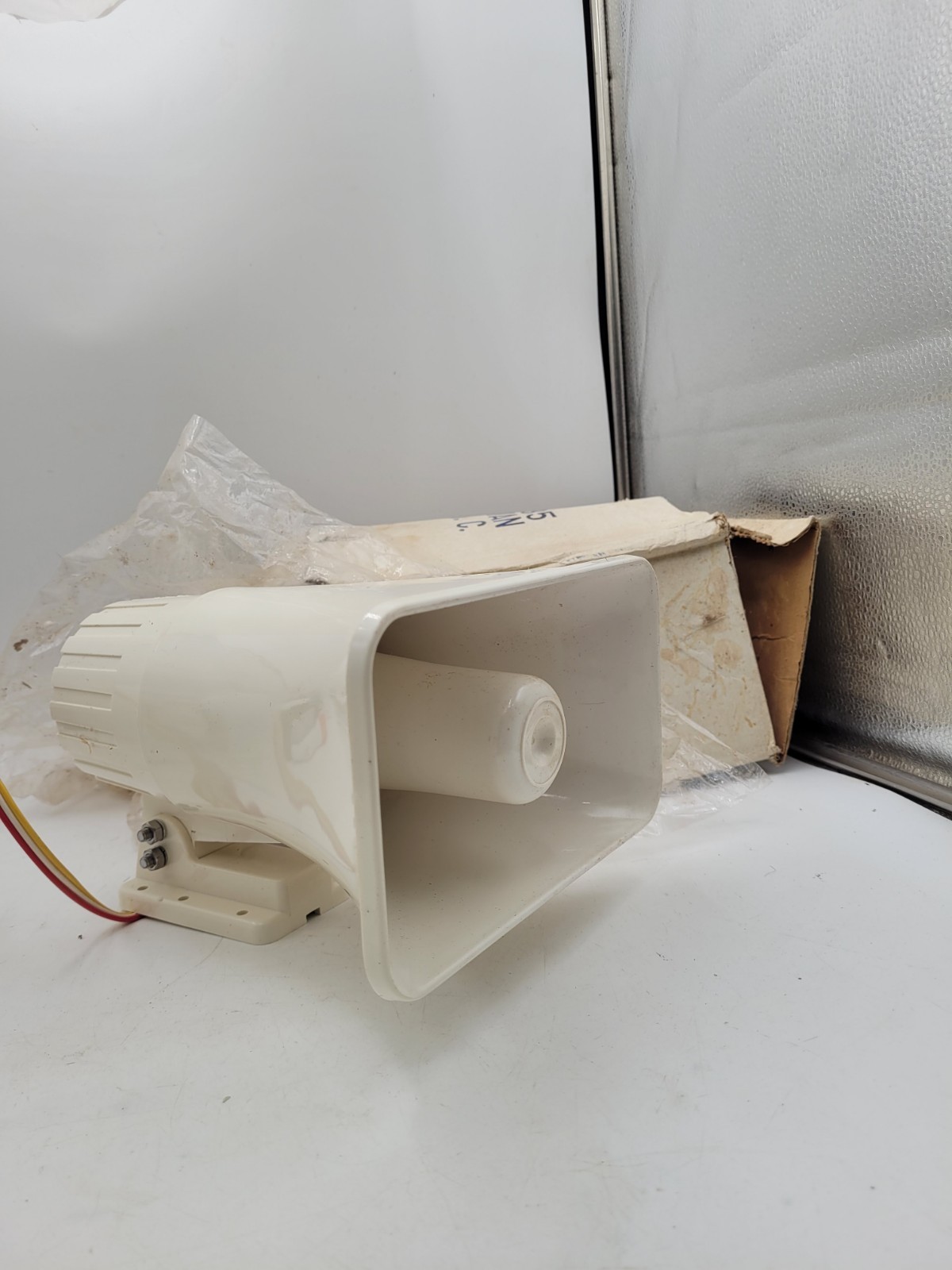 Vintage Julian A McDermott Model 14060 Electronic Siren Dual Channel 6-12V 35W