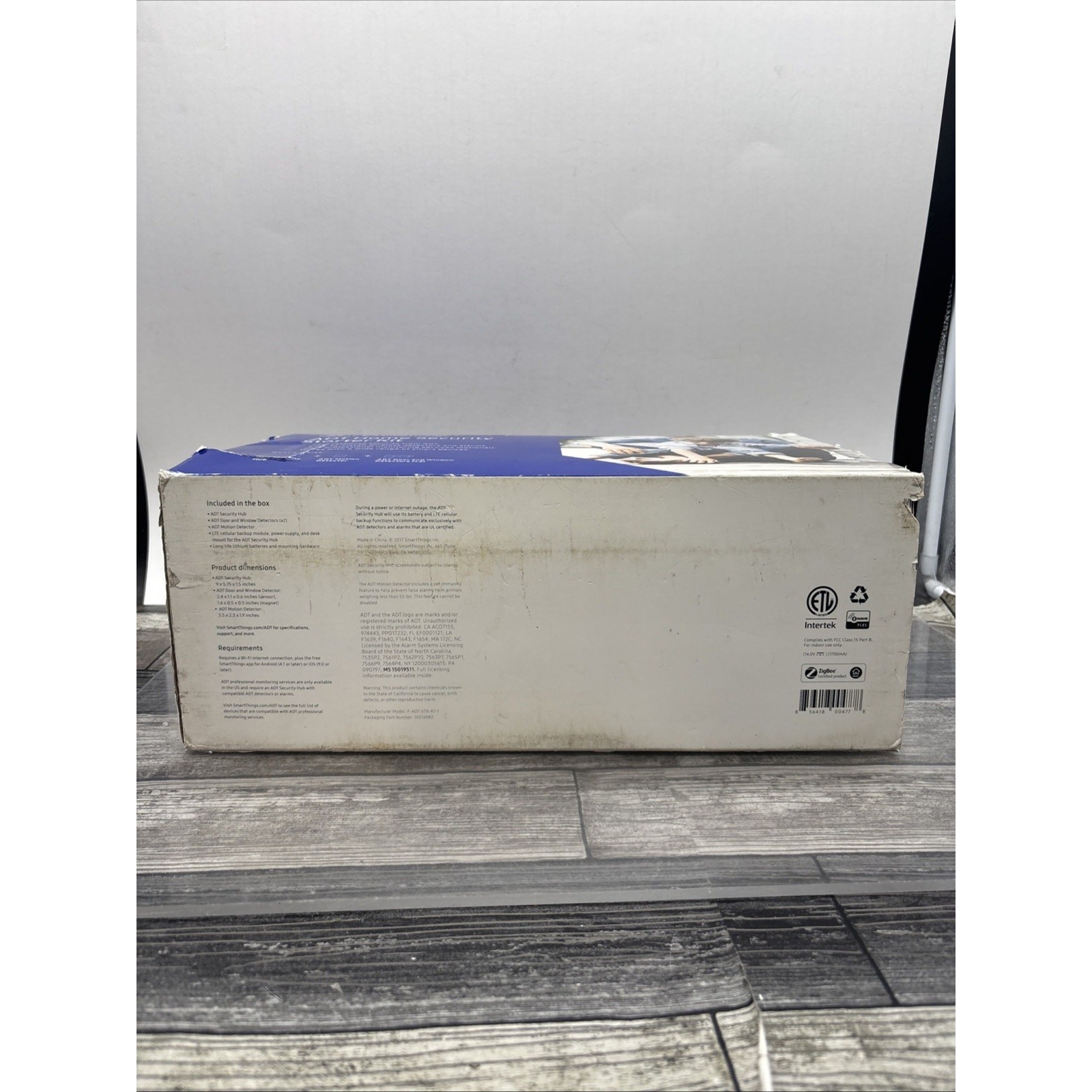 Samsung ADT Home Security Starter Kit Hub, Motion Detector, Door And Window {104