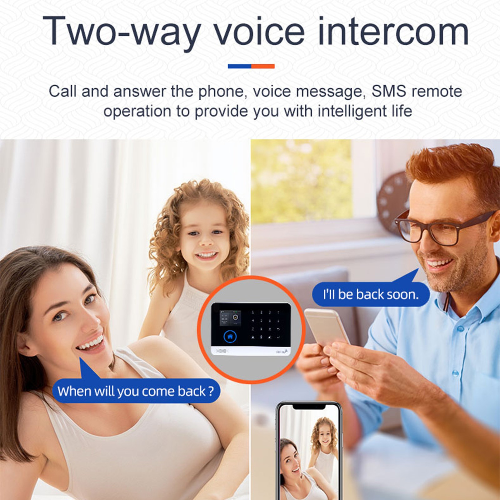 4G WiFi Wireless Home Alarm System DIY Smart Wireless Alarm System With TY GNQX