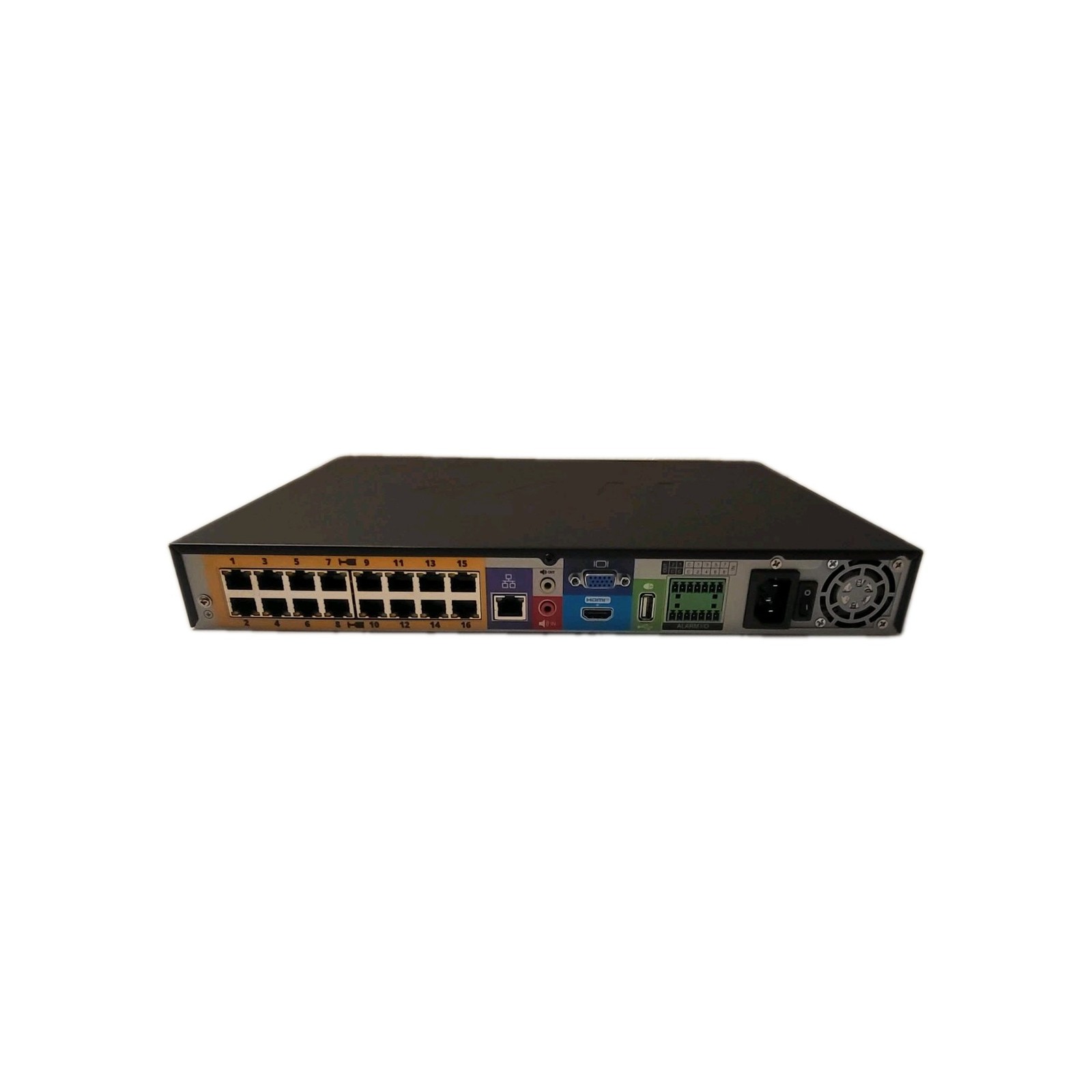 Defender Sentinel NVR, NSNVR-16-A-2T, 4K Ultra HD 16 Ch POE 2TB No Cameras Open