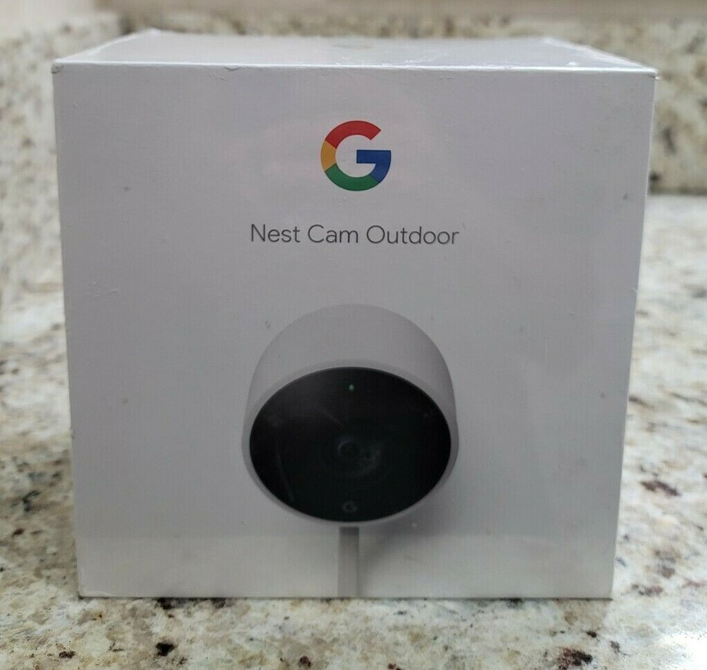 NEST Cam Outdoor Security Camera Model NC2100ES – Sealed NEW (Not Google Cam)