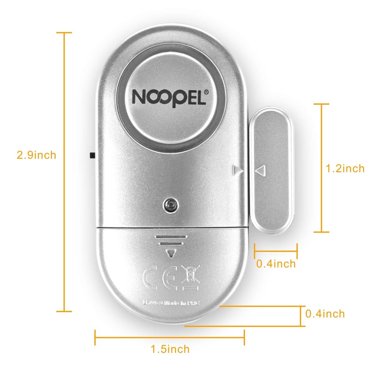 Door Alarms When Opened 4 Pack, New Version with Two Volume Levels, Window Al…