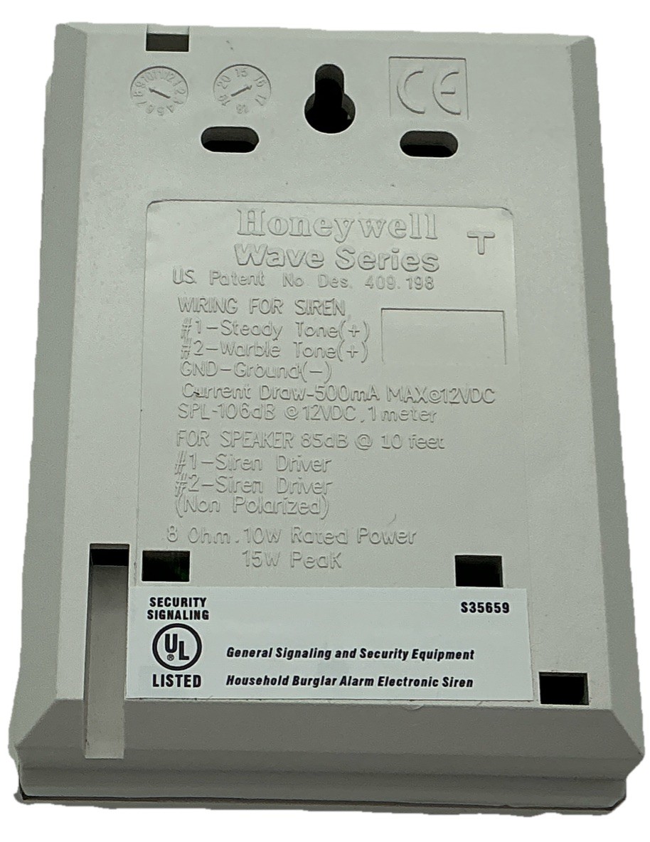 Honeywell Indoor 2-Tone Wired Alarm Siren Honeywell Brand, New-FREE SHIPPING