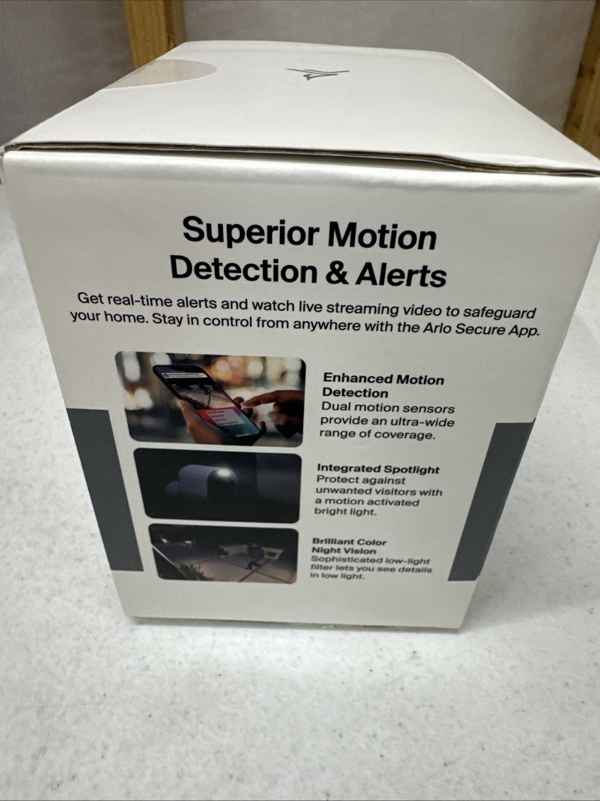 Arlo Ultra 4K 3rd Gen Single Add On Camera Battery Powered New Sealed