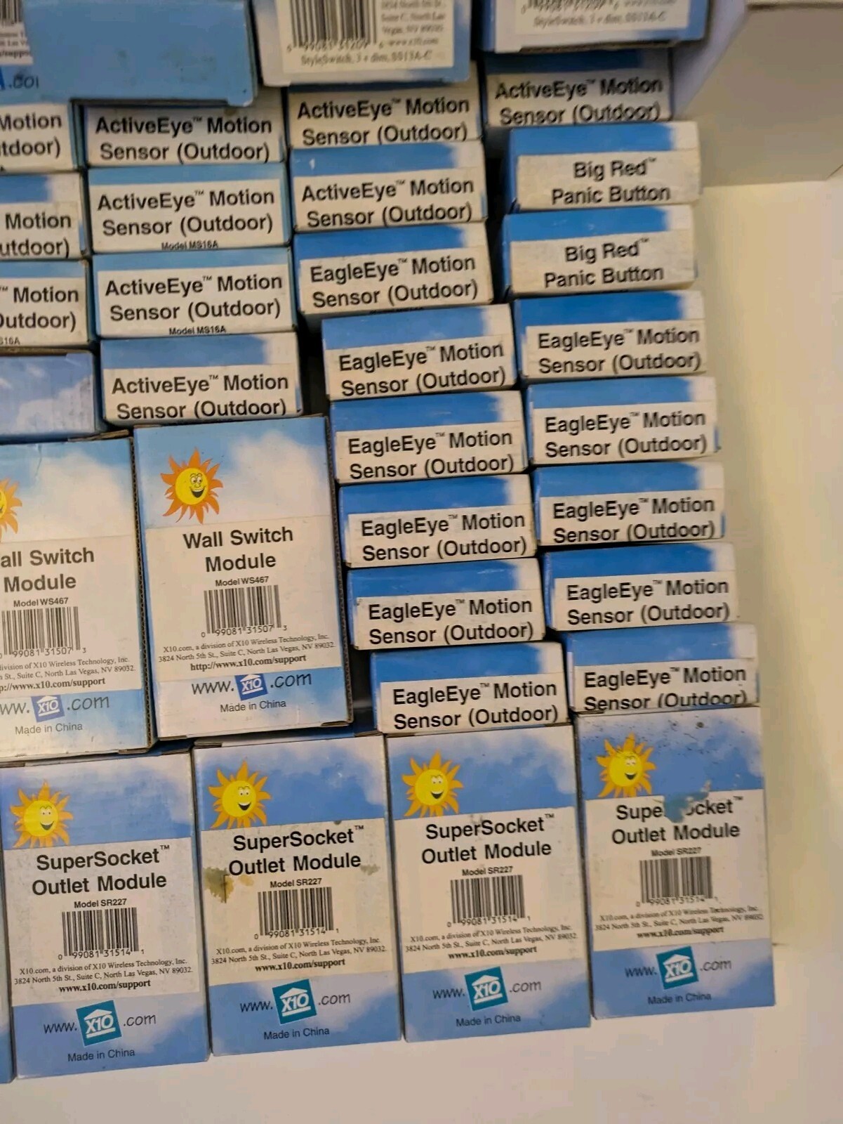 Lot of 50+ X10 Powerhouse Security System Window Door Sensor Outlet Remote NEW