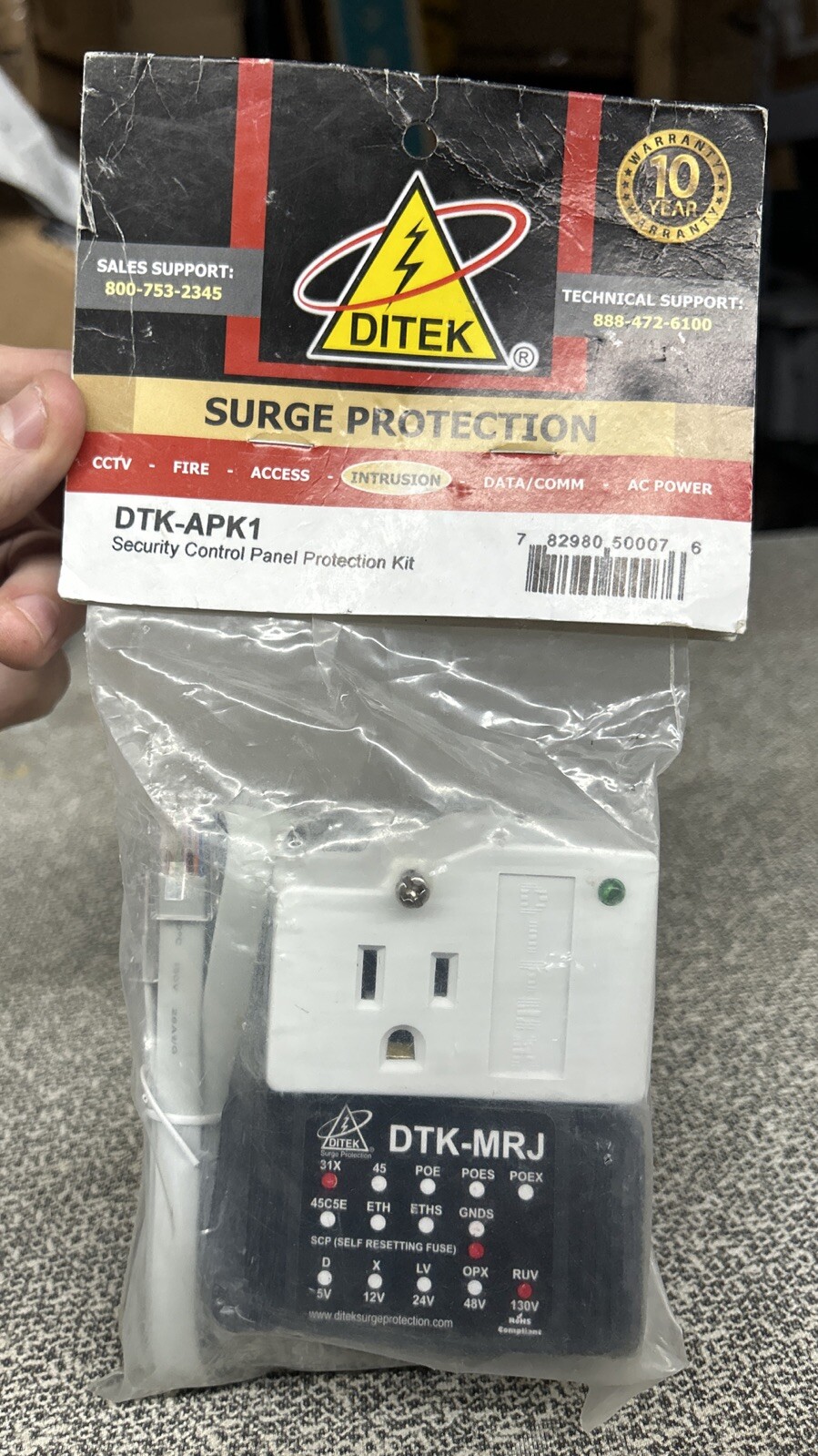 DITEK DTK-APK1 SECURITY CONTROL PANEL PROTECTION KIT NEW