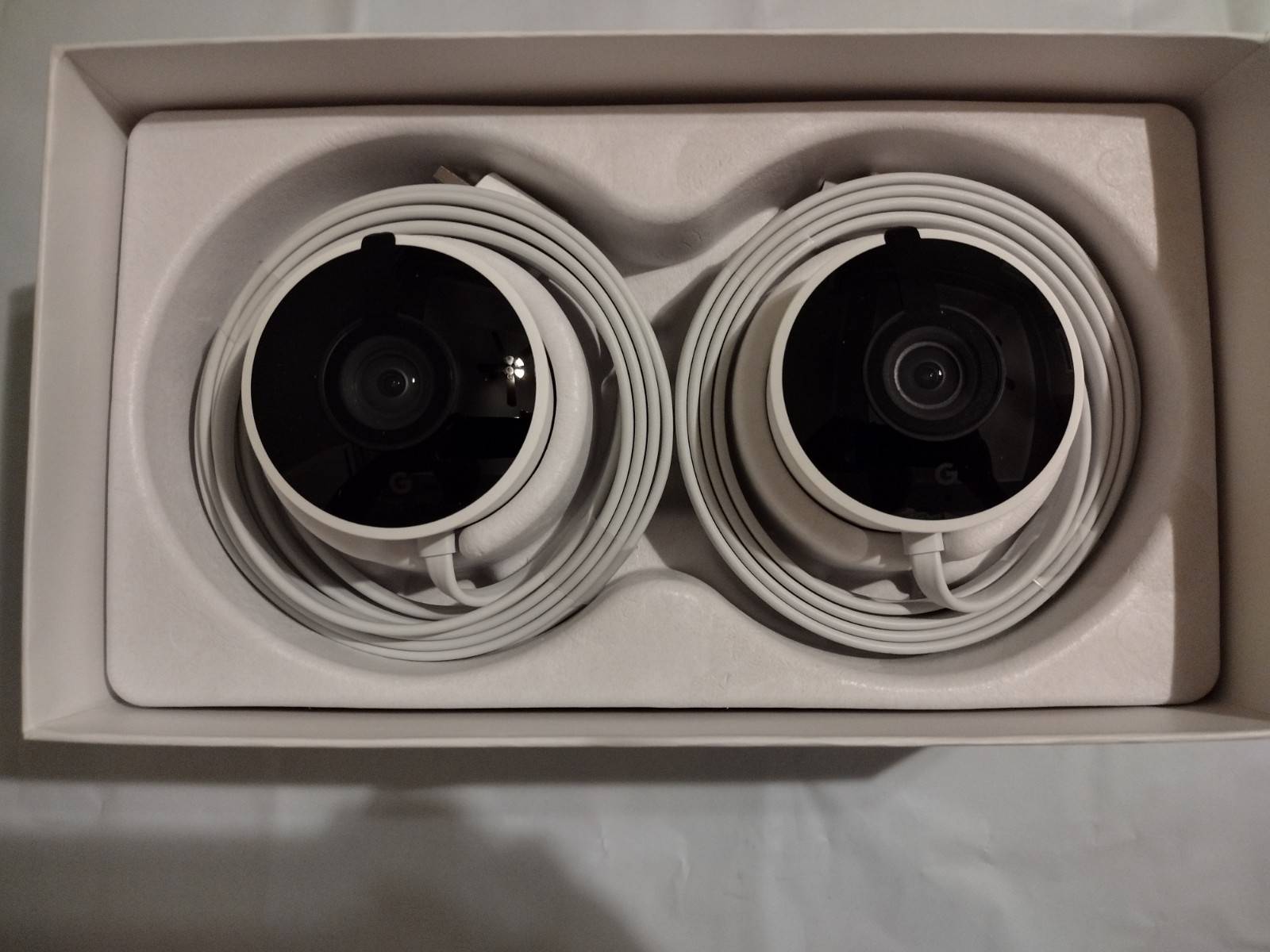 NEST Cam Outdoor Smart Security Camera (2-Pack) – NC2400ES – 2nd Gen, Wired