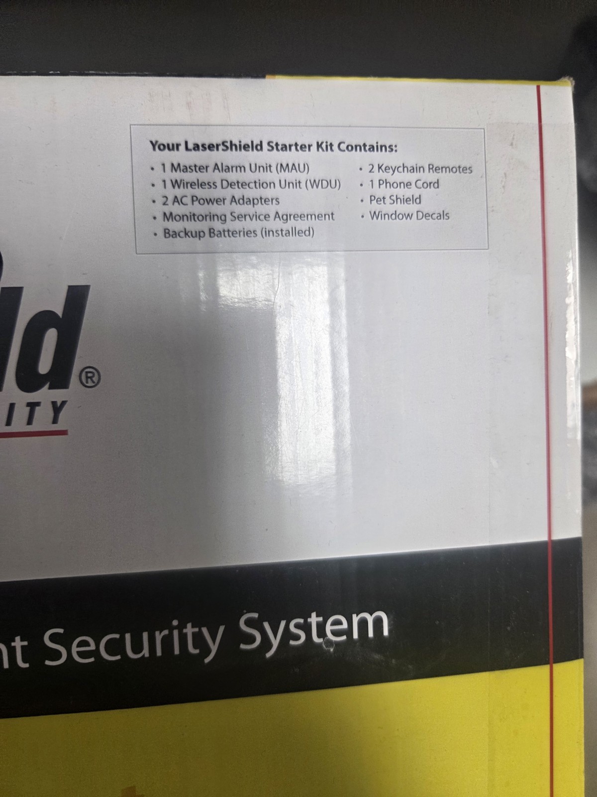 LaserShield Home Security in a Box Plug-N-Go System • NEW • Alarm Kit