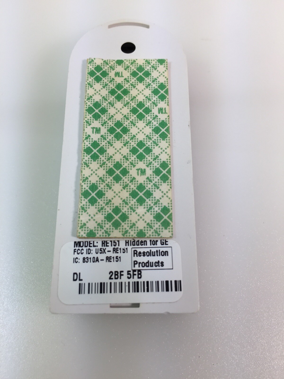 Genuine OEM Resolution Products RE151 Wireless GE Interlogix Hidden Panic Button