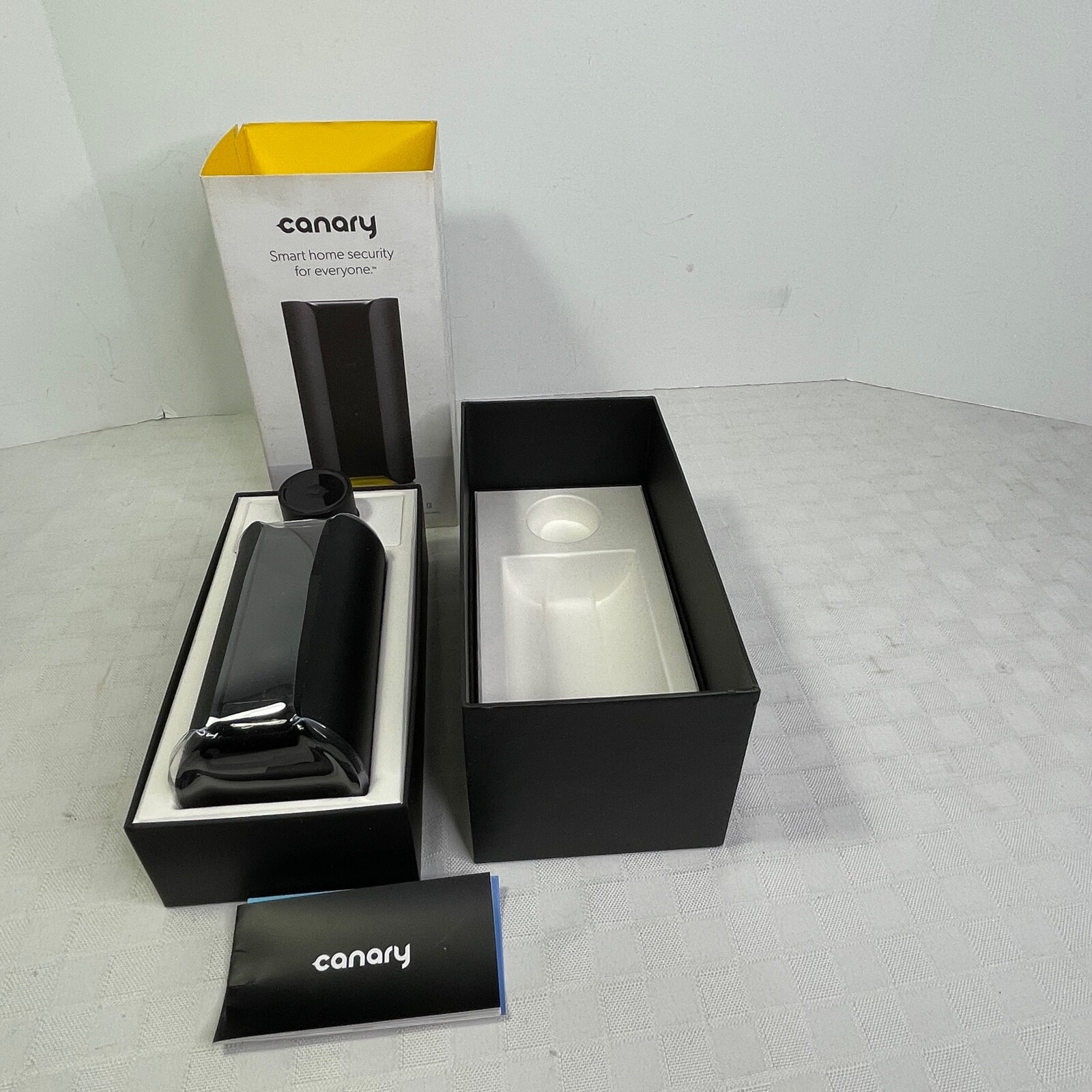 Canary All in One Indoor 1080p HD Security Camera Built in Siren Black AA