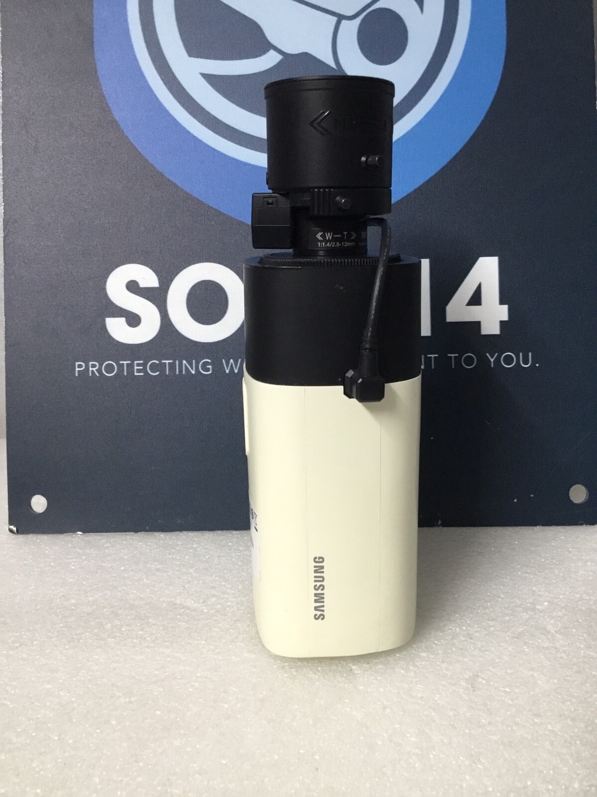 Samsung SNB-6004N 2MP HD 1080p IP WDR Security Color Camera W/ 2.8-12mm TESTED!