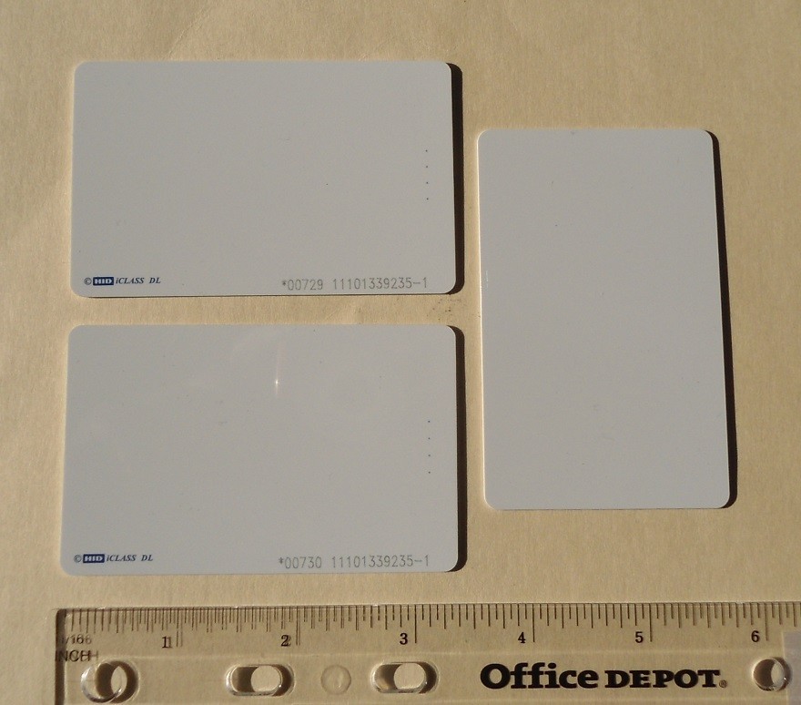 HID iCLASS Smart Card 2000PGGMN Format H10301, 13.56 MHz, New, Free Shipping 26B