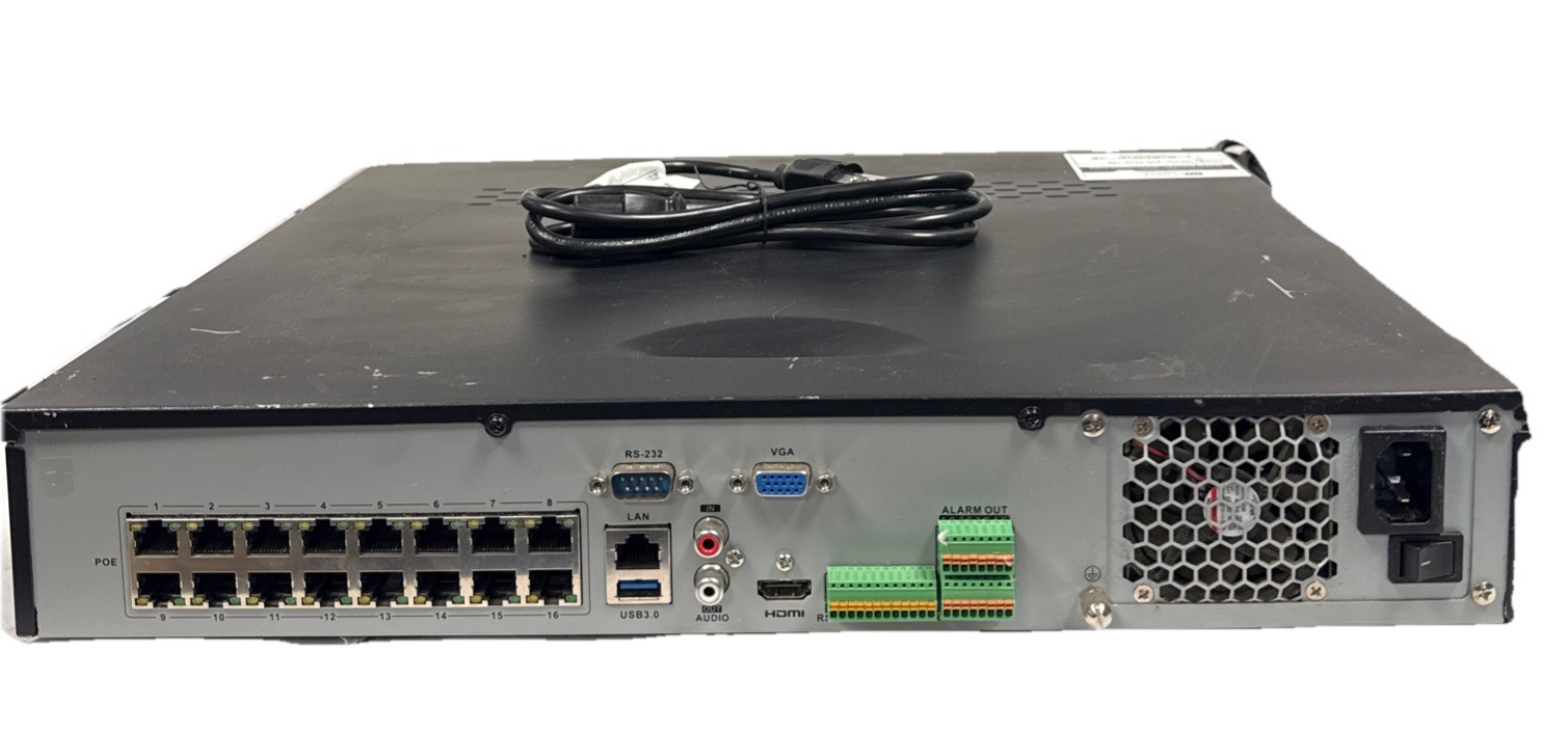 Digital Watchdog DW-VP16-16P 16-Channel NVR | No HDD | PoE | Reset & Tested
