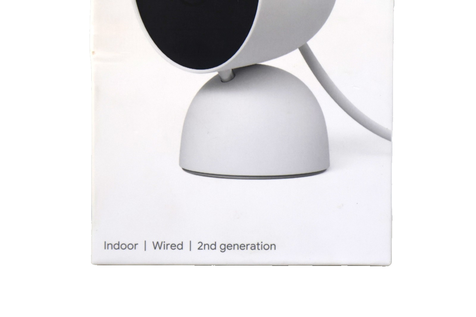 Google Nest Cam (Indoor, Wired, 2nd Gen) – Snow White