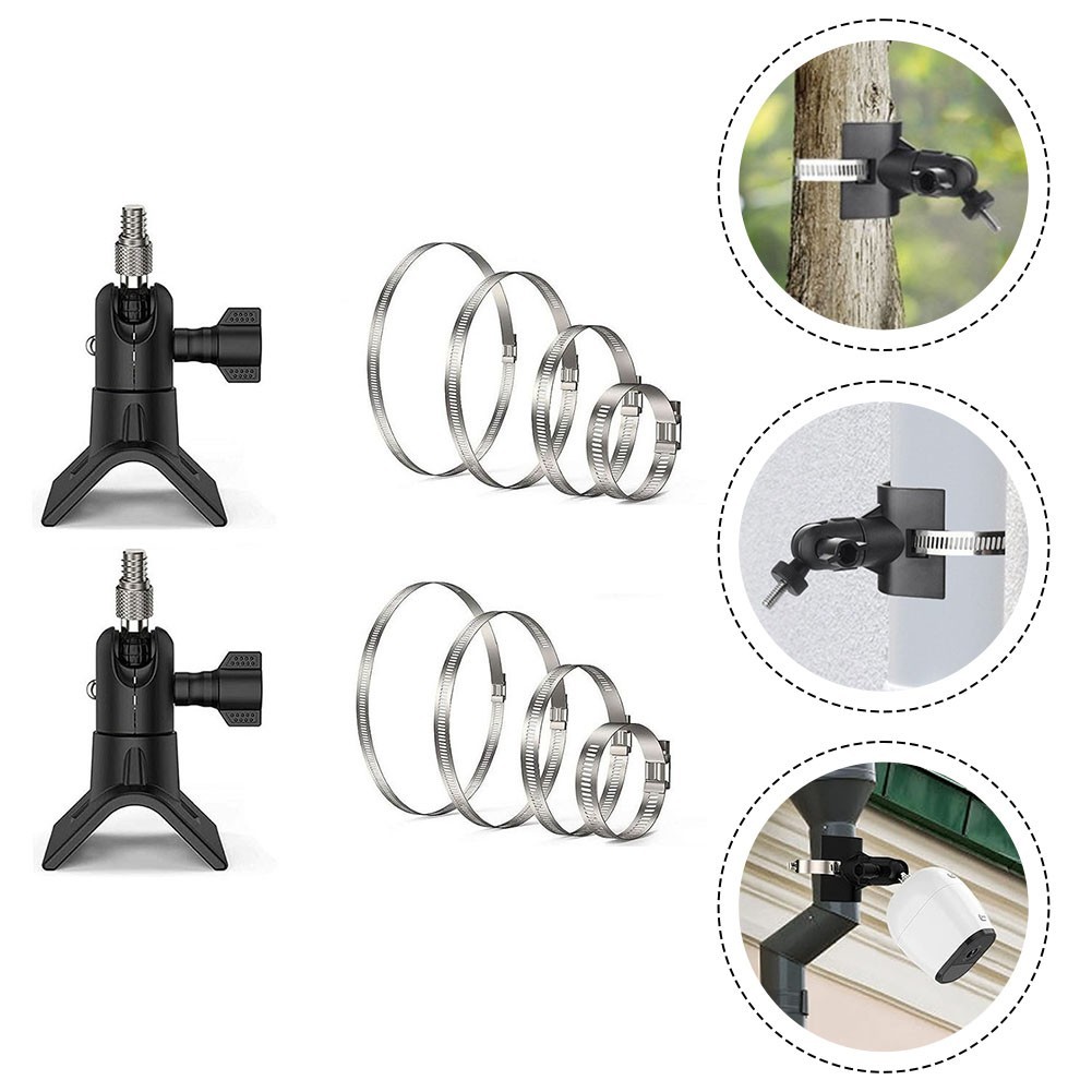 Set of 2 Adjustable Camera Mounts for Indoor Outdoor Use with For eufyCam
