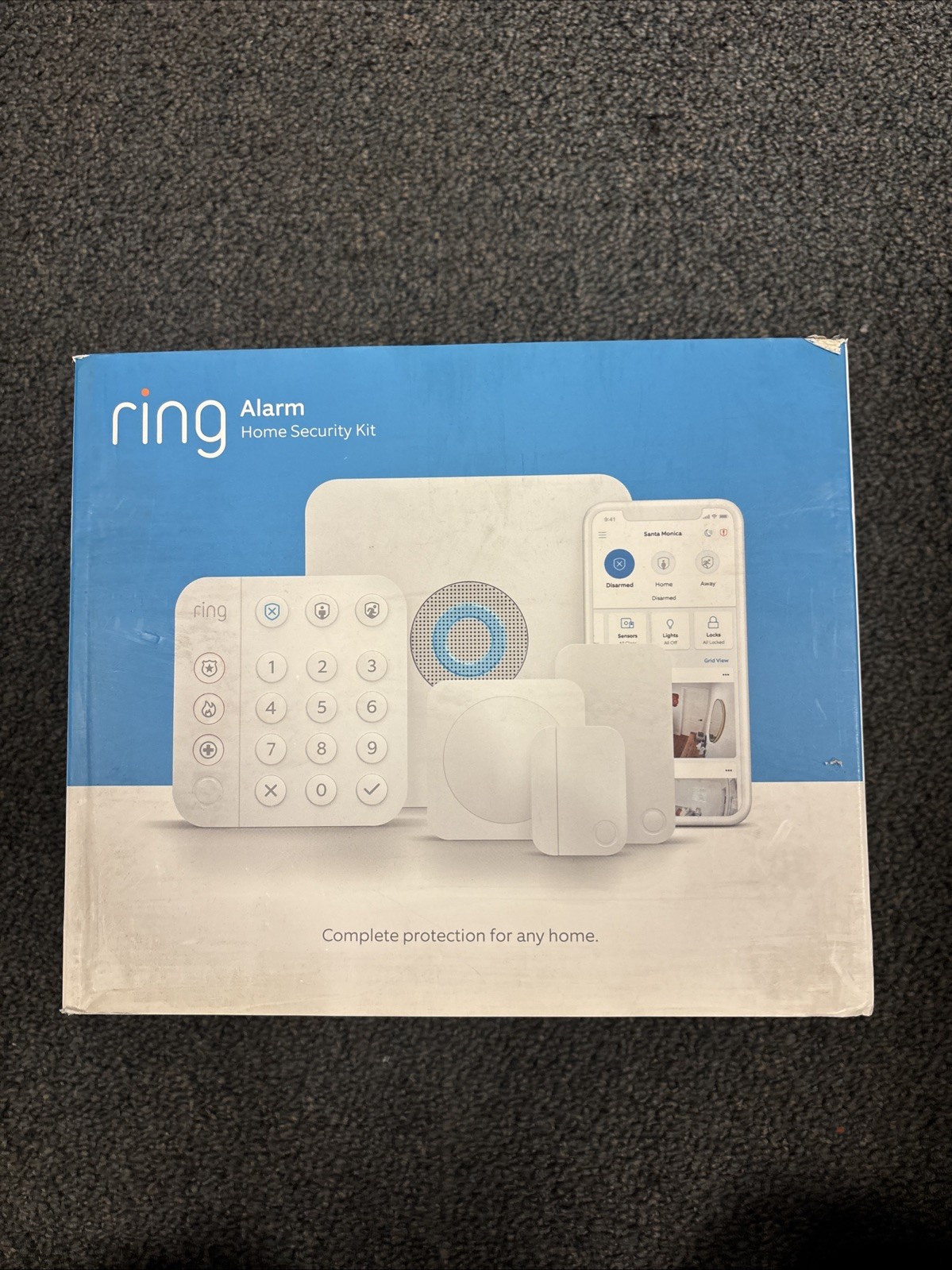 Ring Alarm 8-Piece Security Kit, 2nd Gen Home Security System w/Alexa BRAND NEW