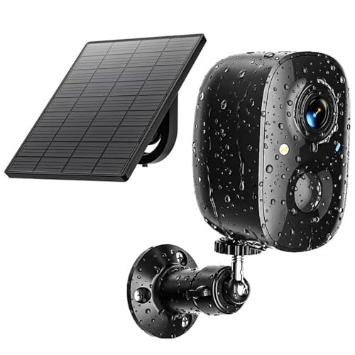 Security Cameras Wireless Outdoor 2K Solar Powered WiFi Cameras for 1 Solar Cam