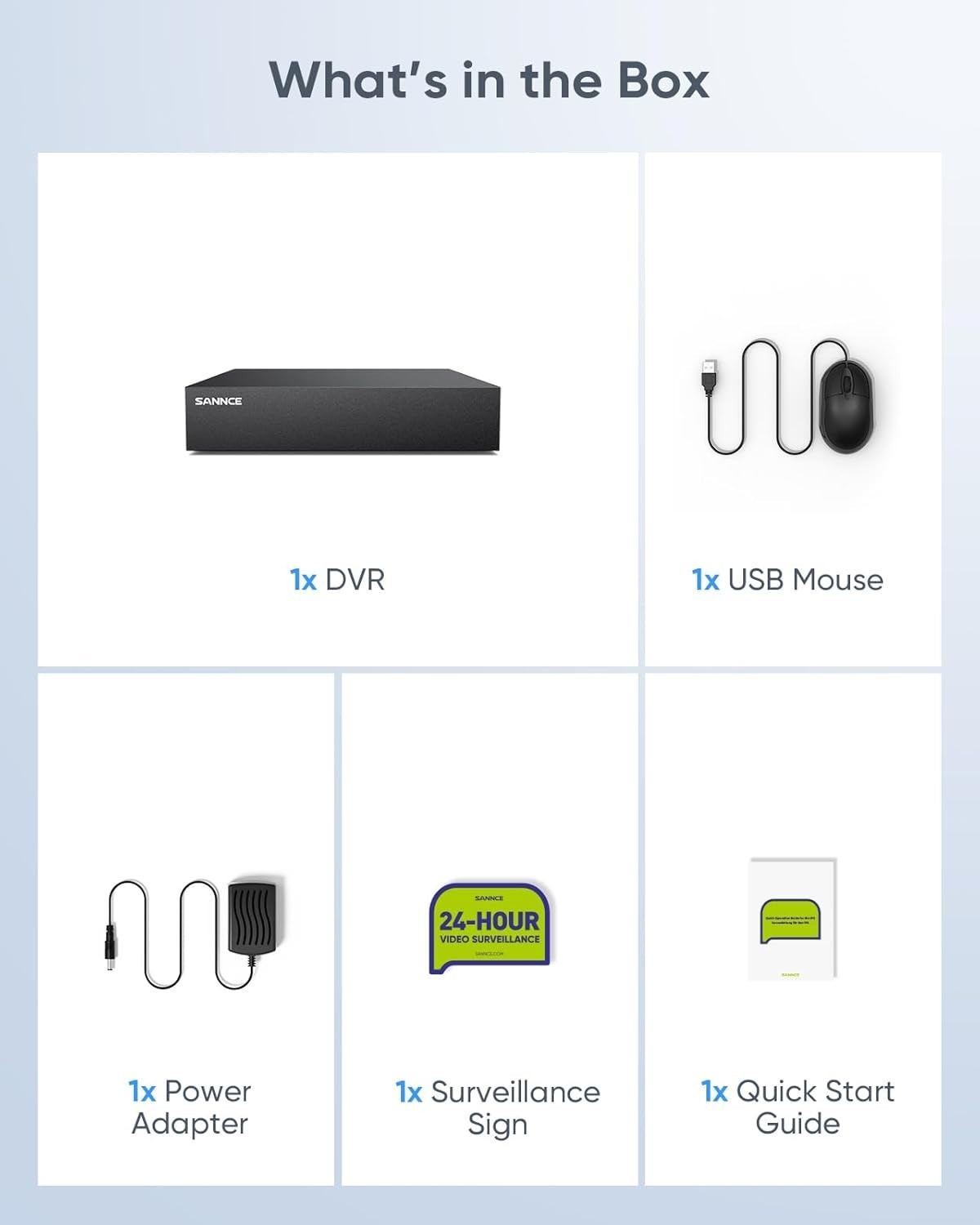 5-in-1 8CH CCTV System: 1080P DVR with 1TB Storage for Comprehensive Monitoring