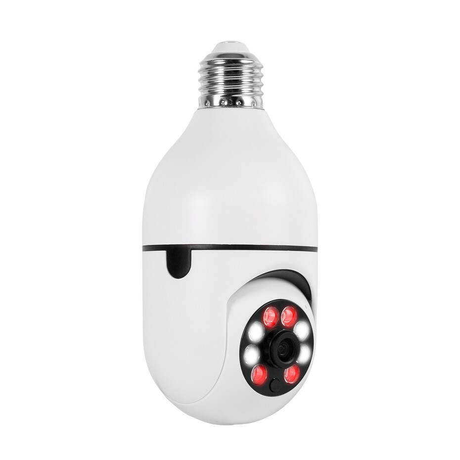 KERUI 360° 1080P Light Bulb Camera Wi-Fi IR Night Smart Home Wireless Security