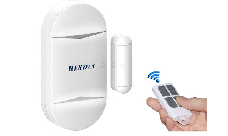 HENDUN Door Alarm for Home with Remote Controls, 130dB Wireless Windows Security