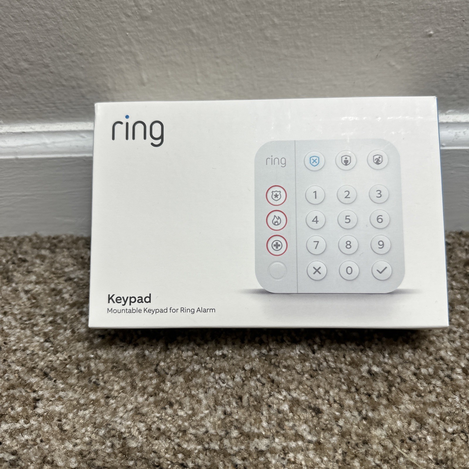 Ring Alarm 14 Piece Kit 2nd Generation Home Security System – White OPEN BOX